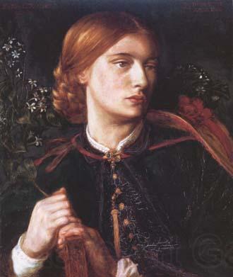 Dante Gabriel Rossetti Portrait of Maria Leathart (mk28)